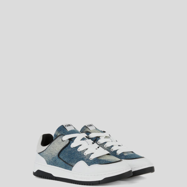 Karl Lagerfeld, Baskets En Denim Krew, Homme, Denim bleu, Taille: L46