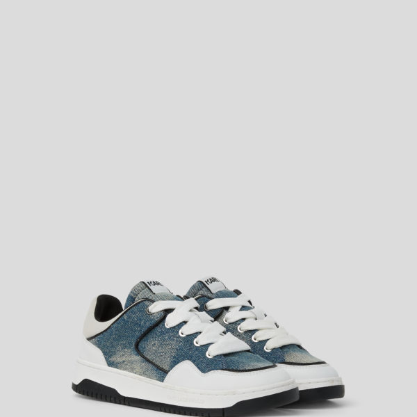 Karl Lagerfeld, Baskets En Denim Krew, Femme, Denim bleu, Taille: L41