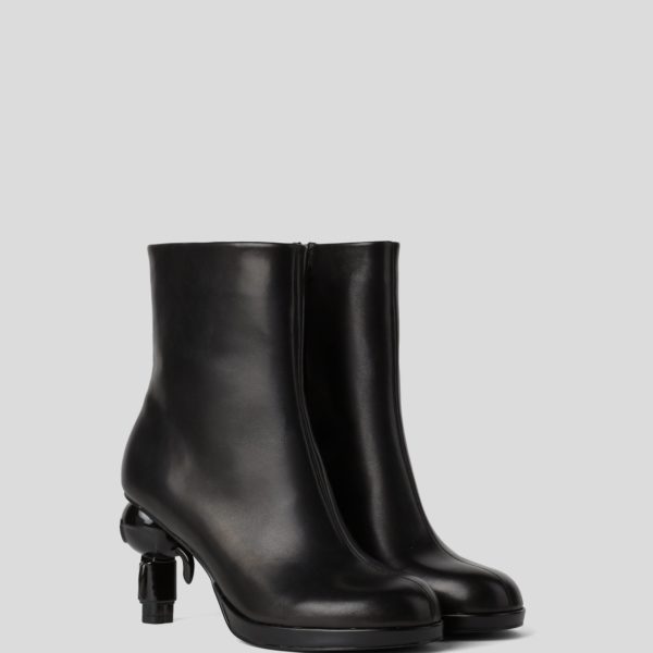 Karl Lagerfeld, Bottines À Talon Ikon Island, Femme, Noir, Taille: L41