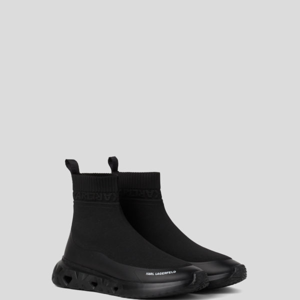 Karl Lagerfeld, Bottes Chaussettes K/kite Run, Homme, Noir, Taille: L46