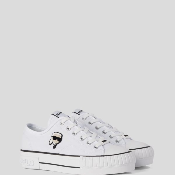 Karl Lagerfeld, Baskets Ikon Kampus Max, Femme, Blanc, Taille: L41