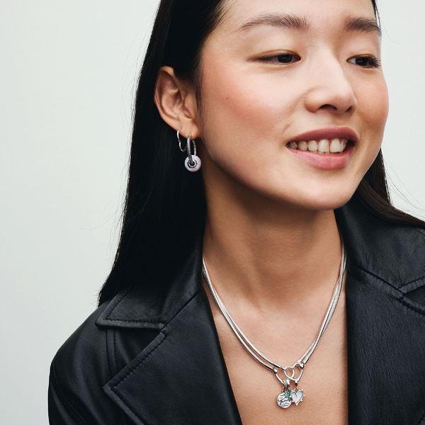 Collier Maille Serpent Fermoir Cœur – Pandora