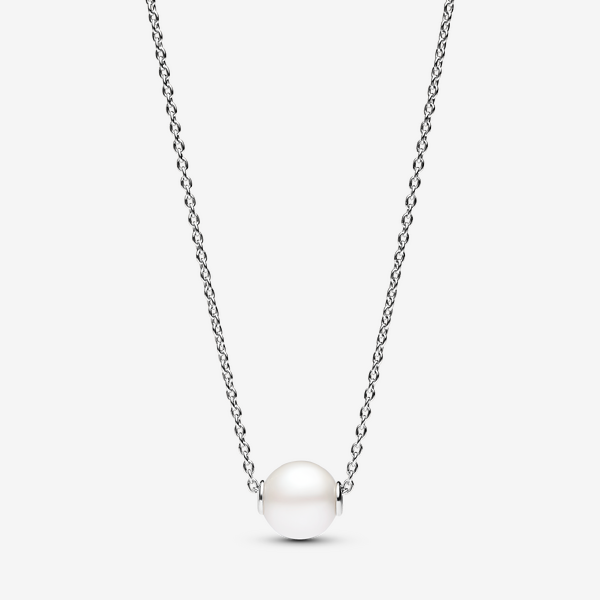 Parure Bague, Clous d’Oreilles & Collier Perles de Culture d’Eau Douce Traitée – Pandora