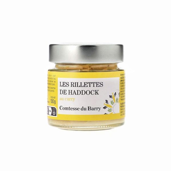 Rillettes de haddock au curry 100g-Comtesse du Barry