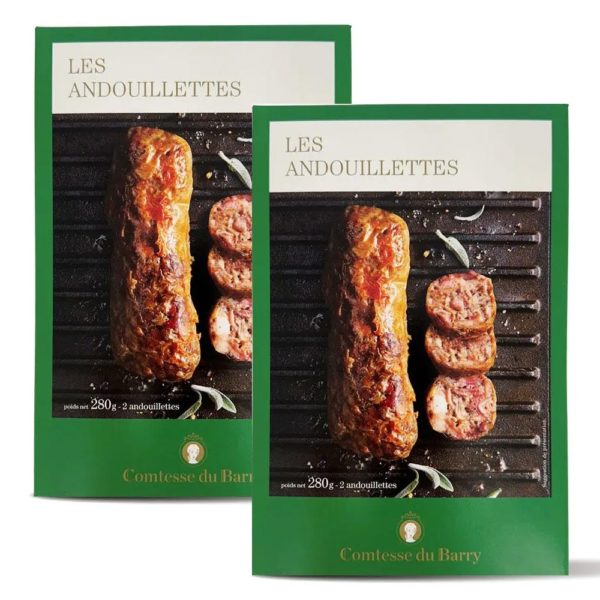 Lot de 2 Andouillettes de Troyes-Comtesse du Barry