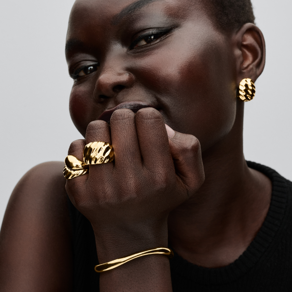 Bague Spectaculaire Ondulée – Pandora