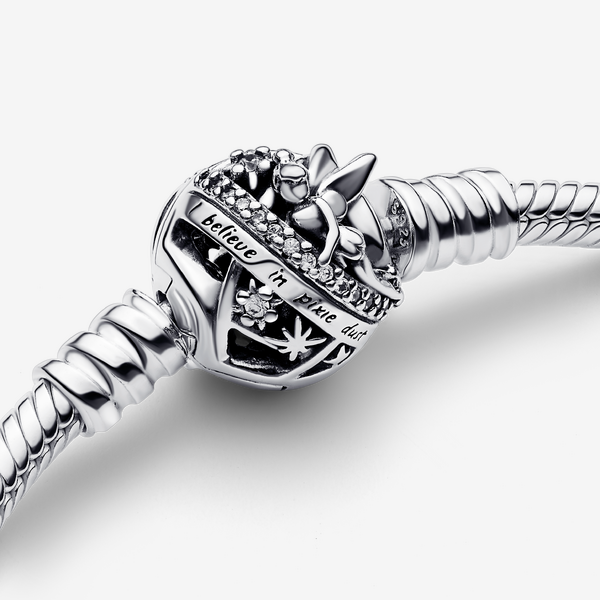 Bracelet Maille Serpent Fermoir Fée Clochette Moments Disney – Pandora