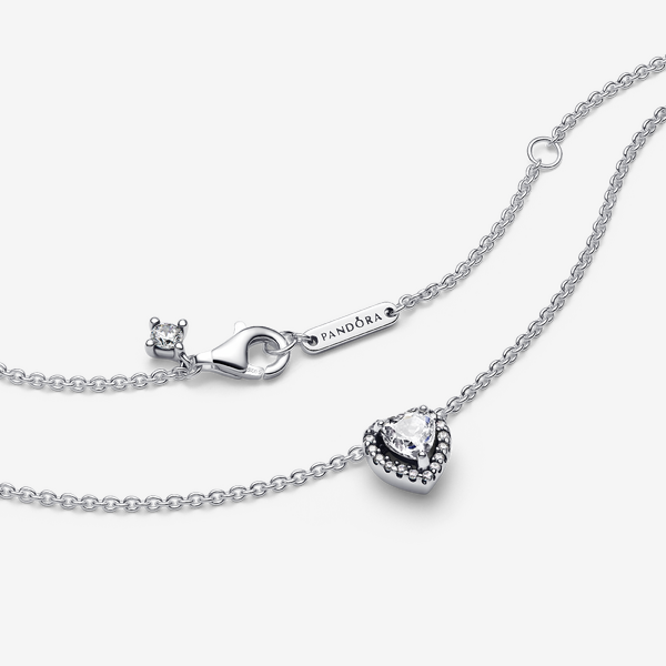 Collier Cœur Surélevé – Pandora