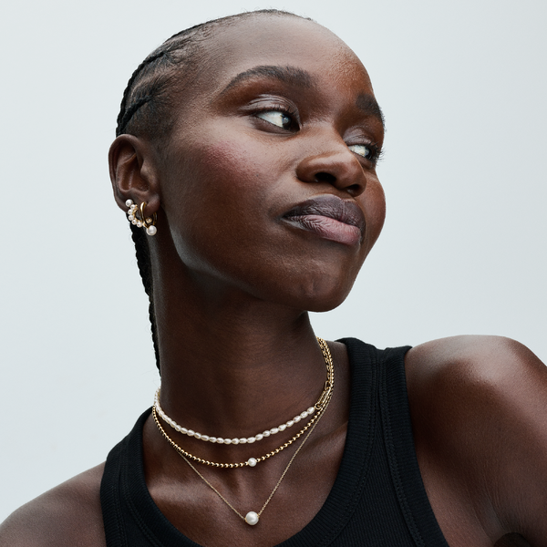Collier Perle de Culture d’Eau Douce Traitée – Pandora