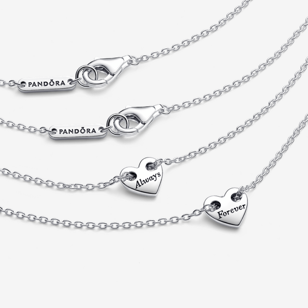 Colliers Cœur Séparables Forever & Always – Pandora