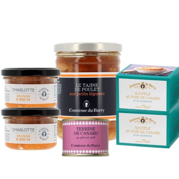 Menu d&rsquo;été – pour 2 personnes-Comtesse du Barry