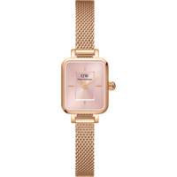 Daniel Wellington DW Montre 15.4×18.2mm MIC Quadro Mini Melrose Blush Rose Gold