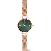Daniel Wellington DW Montre 19mm Petite Mini Emerald Melrose Rose Gold