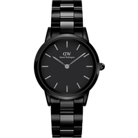 Daniel Wellington DW Montre 28mm Iconic Link Ceramic Black