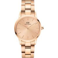 Daniel Wellington DW Montre 28mm Iconic Link Unitone RG Rose Gold