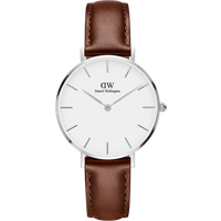 Daniel Wellington DW Montre 28mm Petite St Mawes Silver