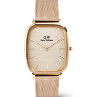 Daniel Wellington DW Montre 32×36,3mm Marlon Melrose Linen Rose Gold