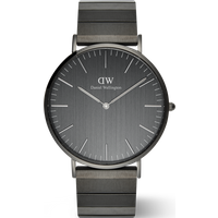Daniel Wellington DW Montre 40mm Classic Piano Link Graphite Unitone