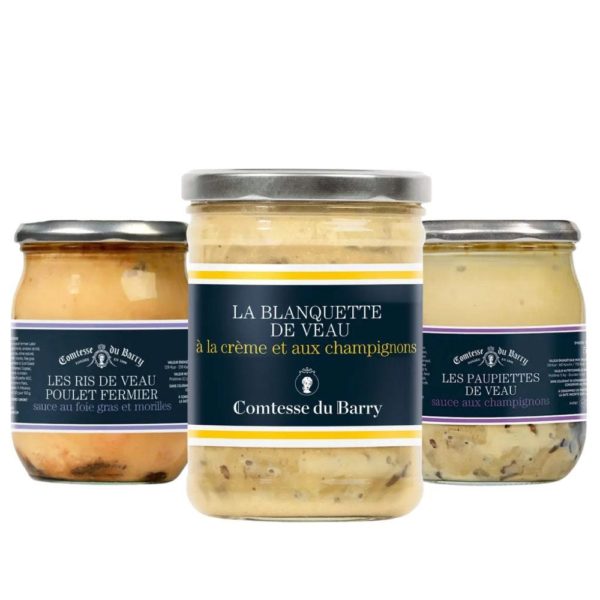 Le veau gourmand – 3 spécialités-Comtesse du Barry
