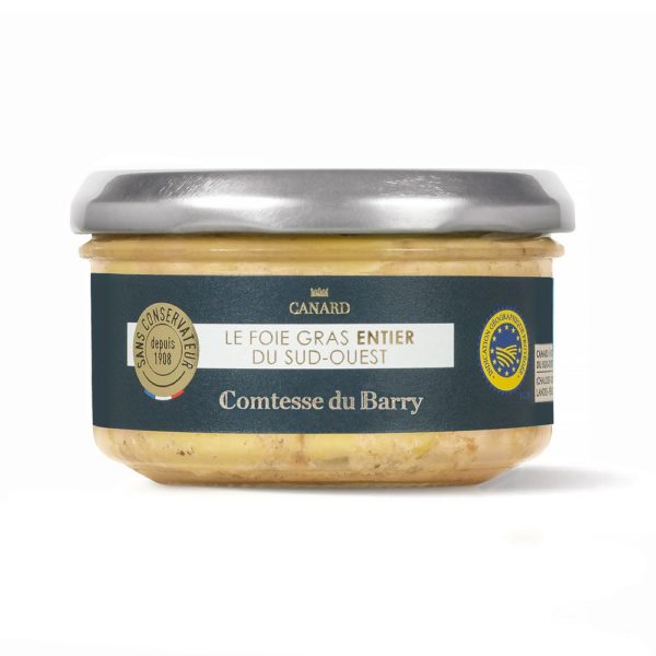 Foie gras de canard entier du Sud-Ouest 140g-Comtesse du Barry