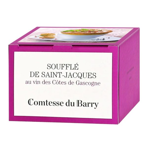 Soufflé de Saint-Jacques au vin des Côtes de Gascogne-Comtesse du Barry