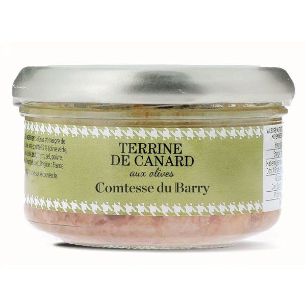 Terrine de canard aux olives-Comtesse du Barry