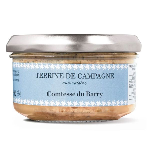 Terrine de campagne aux raisins-Comtesse du Barry