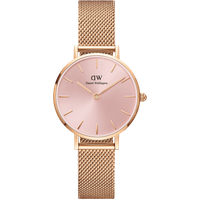 Daniel Wellington DW Montre 28mm Petite Melrose Light Pink Rose Gold