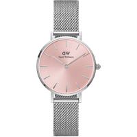 Daniel Wellington DW Montre 28mm Petite Sterling Light Pink Silver