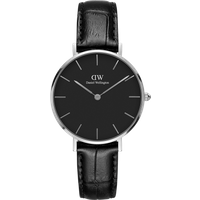 Daniel Wellington DW Montre 32mm Petite Reading Black Silver