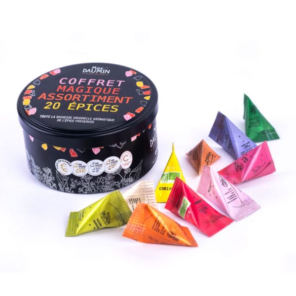 Coffret assortiment 20 épices-Comtesse du Barry