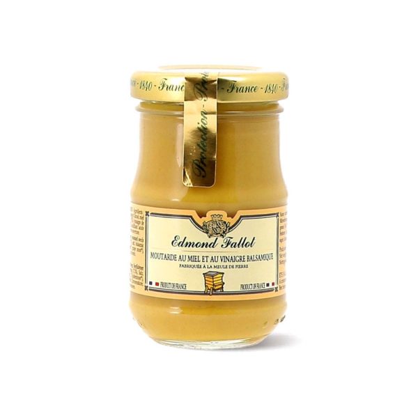 Moutarde au Miel et au vinaigre Balsamique Edmond Fallot-Comtesse du Barry