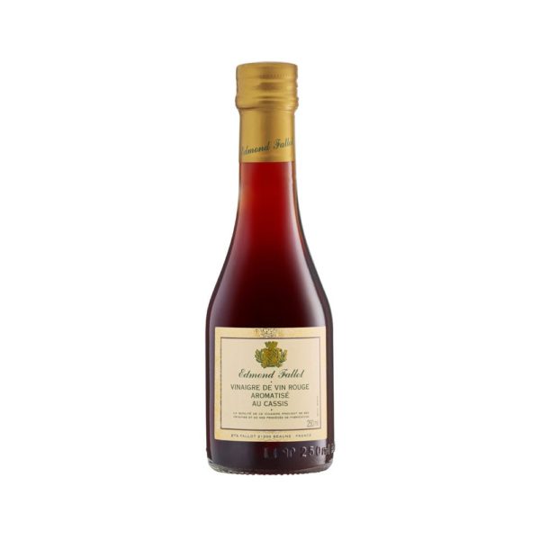 Vinaigre de vin rouge aromatisé au cassis Edmond Fallot-Comtesse du Barry