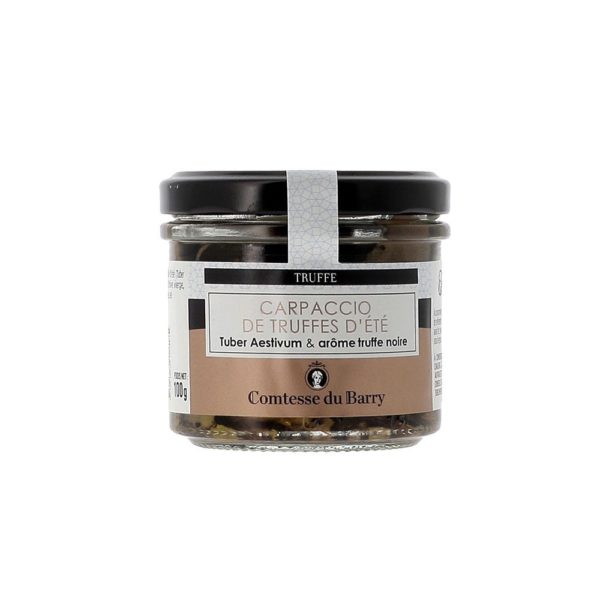 Carpaccio de truffe d&rsquo;été-Comtesse du Barry