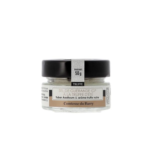 Sel de Guérande IGP à la truffe d&rsquo;été & arôme truffe noire-Comtesse du Barry