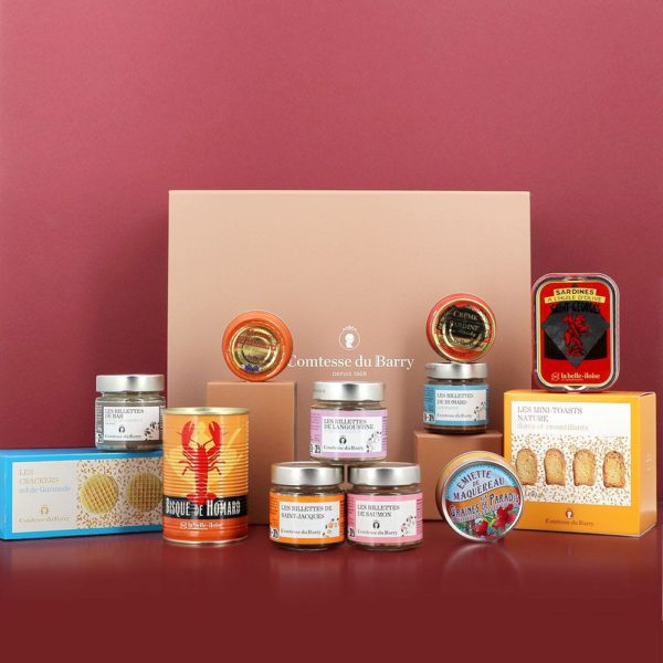 Coffret gourmand – Merveilles Marines-Comtesse du Barry