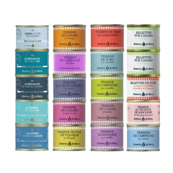 L&rsquo;assortiment partage – 20 spécialités-Comtesse du Barry