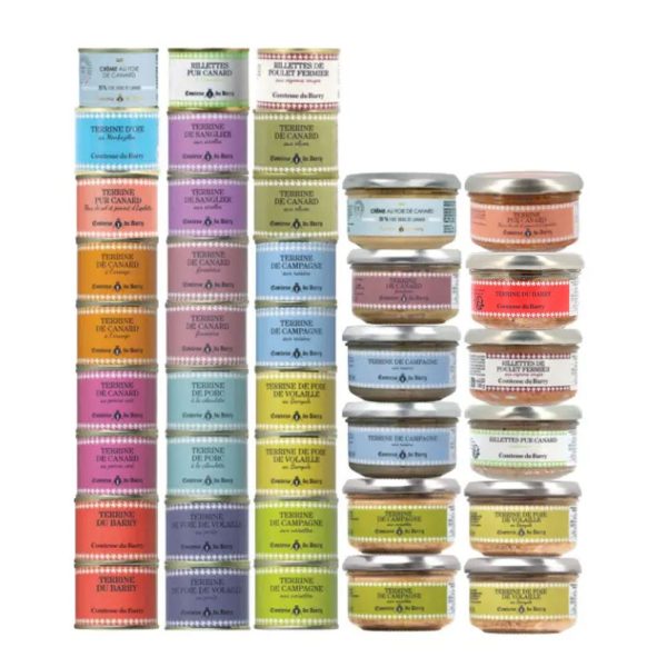 L&rsquo;assortiment terroir 39 spécialités-Comtesse du Barry