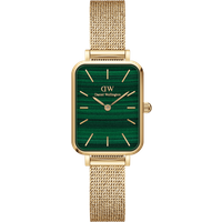 Daniel Wellington DW Montre 20x26mm Quadro Pressed Evergold Green Gold