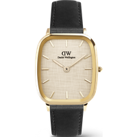Daniel Wellington DW Montre 32×36,3mm Marlon Sheffield Linen Gold