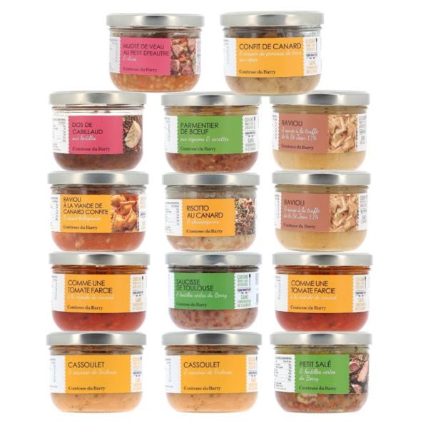 La réserve gourmande – 14 plats individuels-Comtesse du Barry