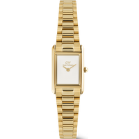 Daniel Wellington DW Montre 17×25,9mm Bound Mini 3-Link Gold