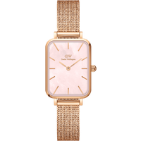 Daniel Wellington DW Montre 20x26mm Quadro Pressed Melrose Pink MoP Rose Gold